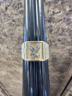 10k Eagle Ring Size 10.5