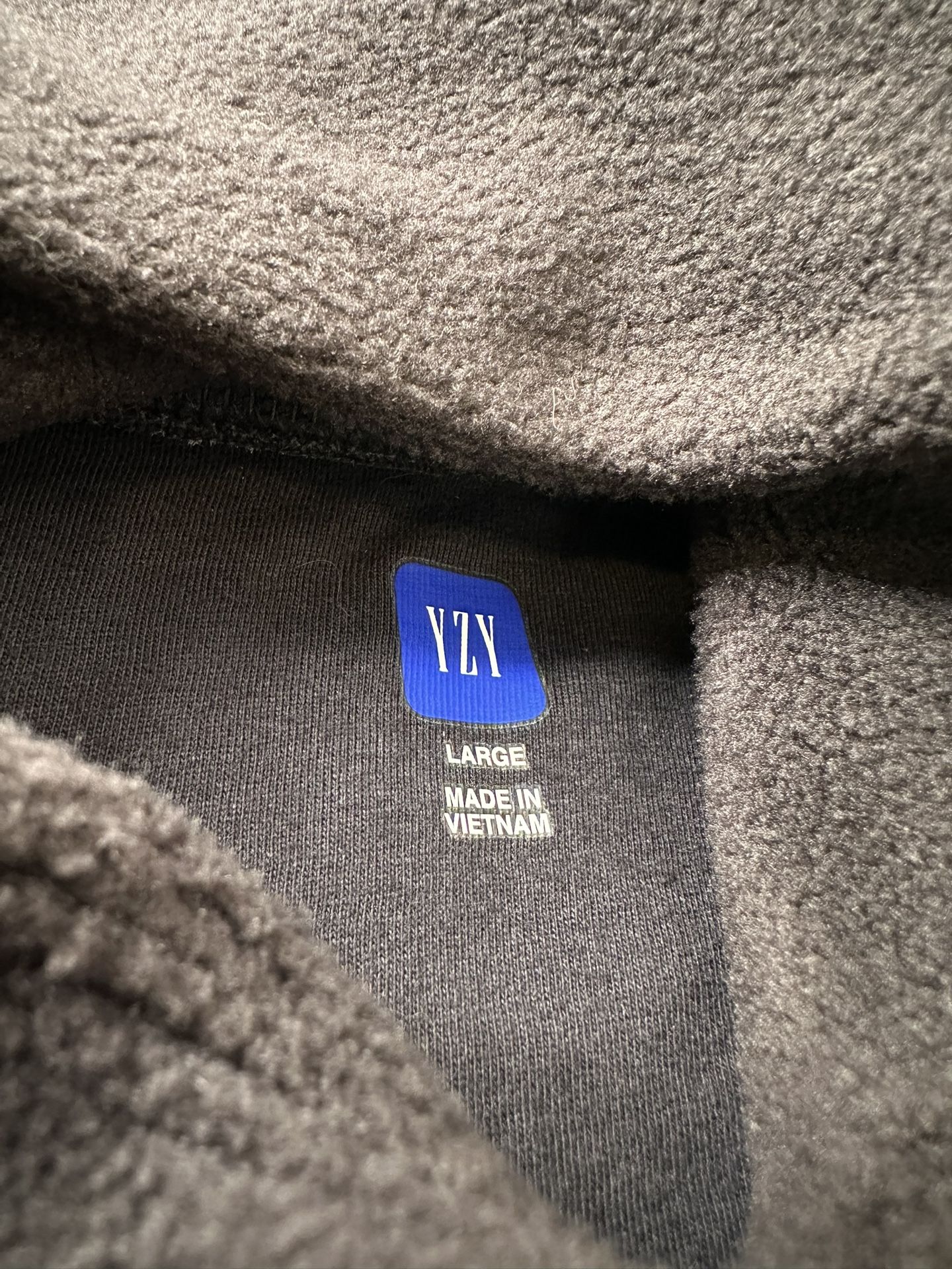 YZY Gap Polar Fleece Hoodie Size L Men’s