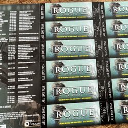 Rogue Paintball All Day Passes 