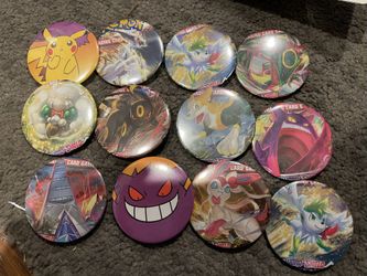 Pokémon Card Buttons 
