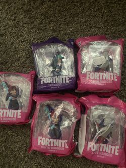 Assortment Of Fortnite Figurines
