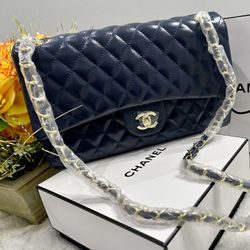 Navy Classic Purse / On Sales 