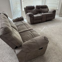 Couch Set - Reclining - $25