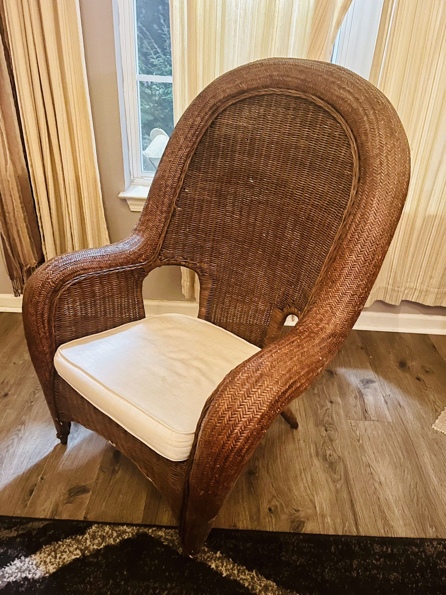 Wicker Accent Chair