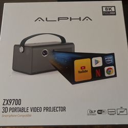 Alpha ZX9700 3D Portable Video/Gaming Projector