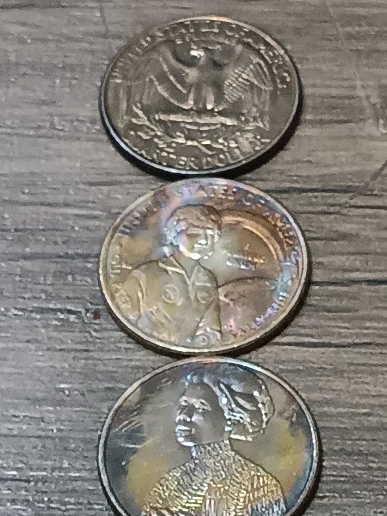 This Is A Lot Of 3 Rainbow Quarter Extremely RARE