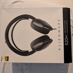 Alienware Wired Gaming Headset 520H Noise Cancellation Microphone