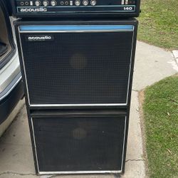 Acoustic Bass Amp Cabinet Two 15s