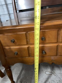 Side table solid wood