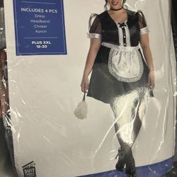 New Maid Costume Plus Size 
