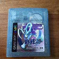  POKEMON CRYSTAL Japan import
