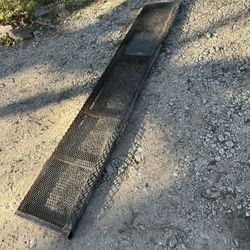 1 1/2” Square Tube Heavy Duty Steel Trailer Ramp 