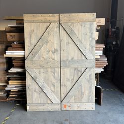 Open Box Barn Door  60（30*2）*84