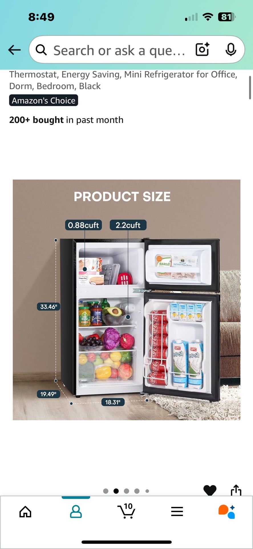 Mini Fridge