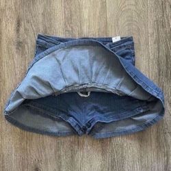 mini jeans skirt 