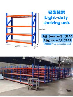 Heavy-Duty Storage Solution for Your Warehouse/Garage! 🛠️