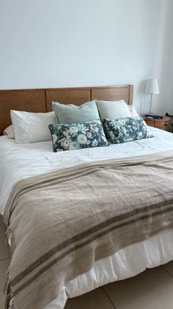 Bed frame and mattress