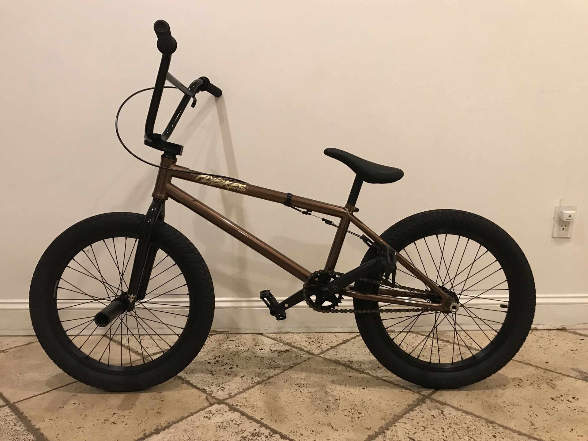 Fly Orion bmx bike 2018, Gloss metallic brown