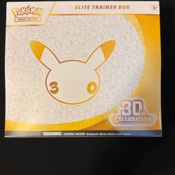 Pokemon 30th Anniversary Elite Trainer Box