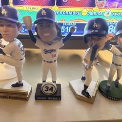 MLB Dodgers Bobblehead older generation as is condition as seen