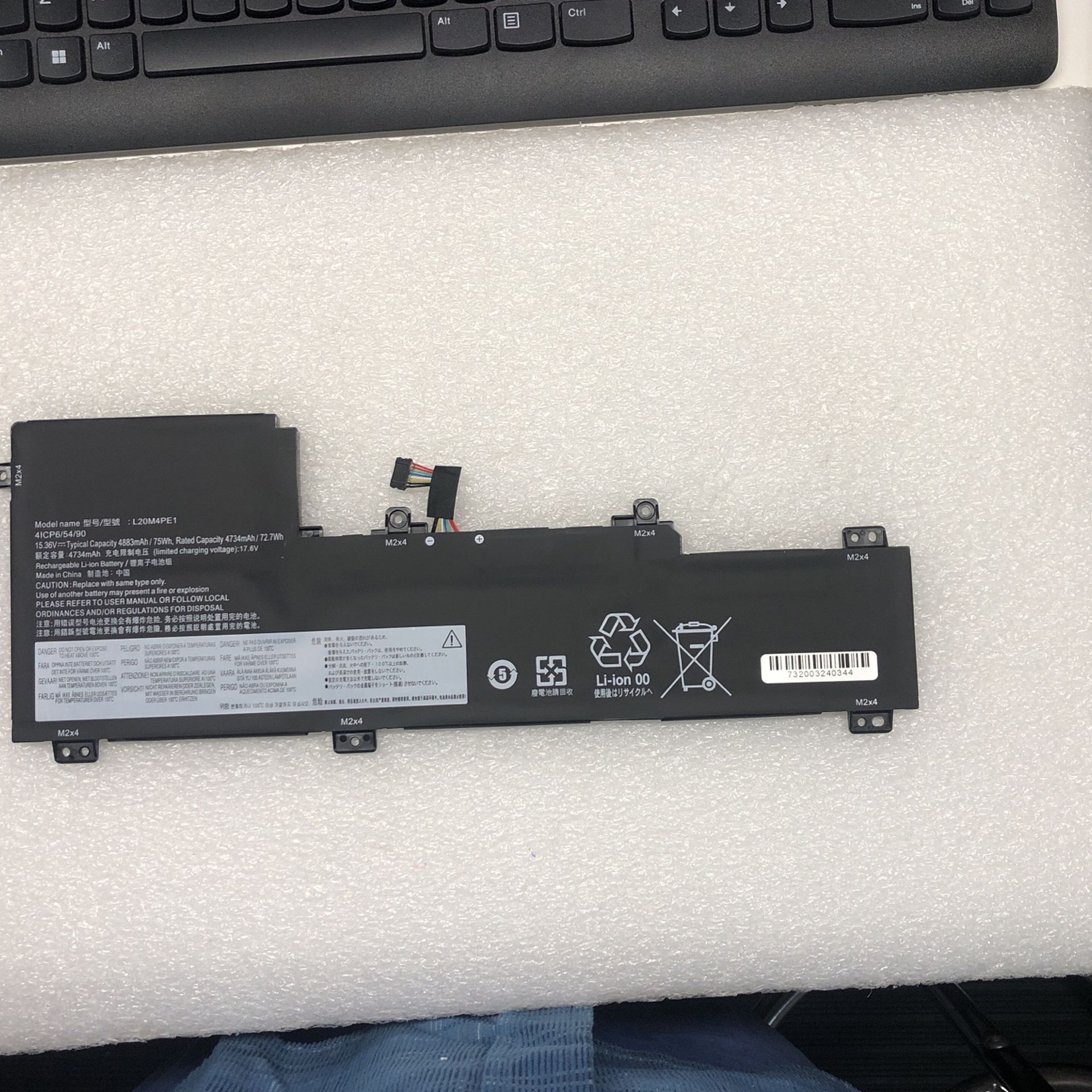 L20M4PE1 Lenovo IdeaPad Laptop Battery
