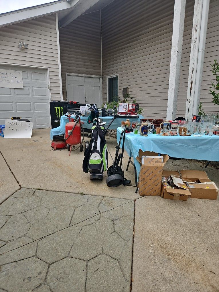 Tools, Bikes, Boats, Toys, Garage Sale,