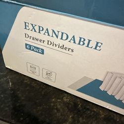 New Set Of 6 Drawer Dividers