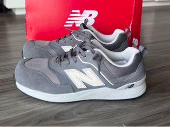 New Balance Industrial Elite Lite Composite Toe Work Shoes - Size 11 (Grey)