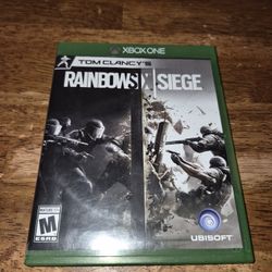 Xbox One Rainbowsix Siege Game Work Well 
