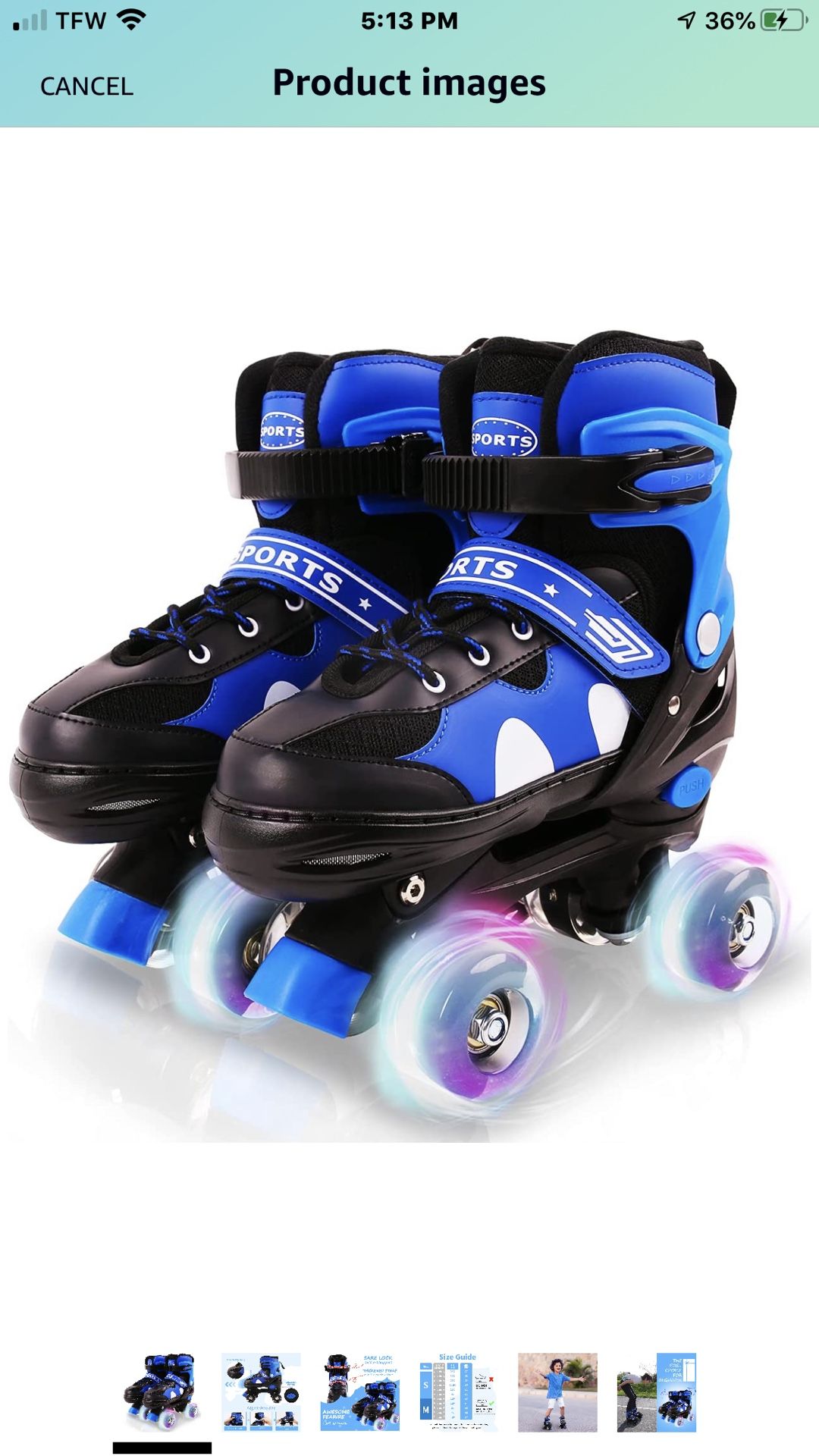 Roller Skates for Girls Boys and Kids, Adjustable Toddler Roller Skates with Light up Wheels,Full Protection for Children's Indoor and Outdoor Play