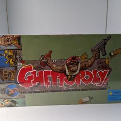 Ghettopoly Board Game (RARE) - NEW Sealed