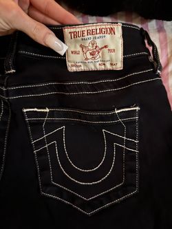 True Religion Black Denim Jeans