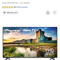 Smart Pioneer 40 Inch TV