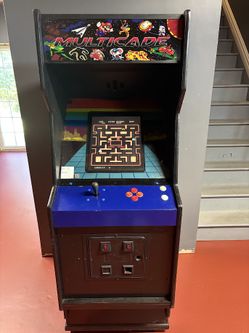 60 game full size Multigame video arcade machine Ms Pacman, Galaga, Frogger, Donkey Kong+++