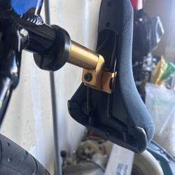 Mafia Bike Seat Blue Suade