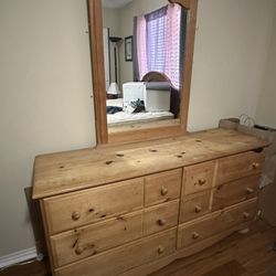 Old Dresser. Drawers Kinda Stick 