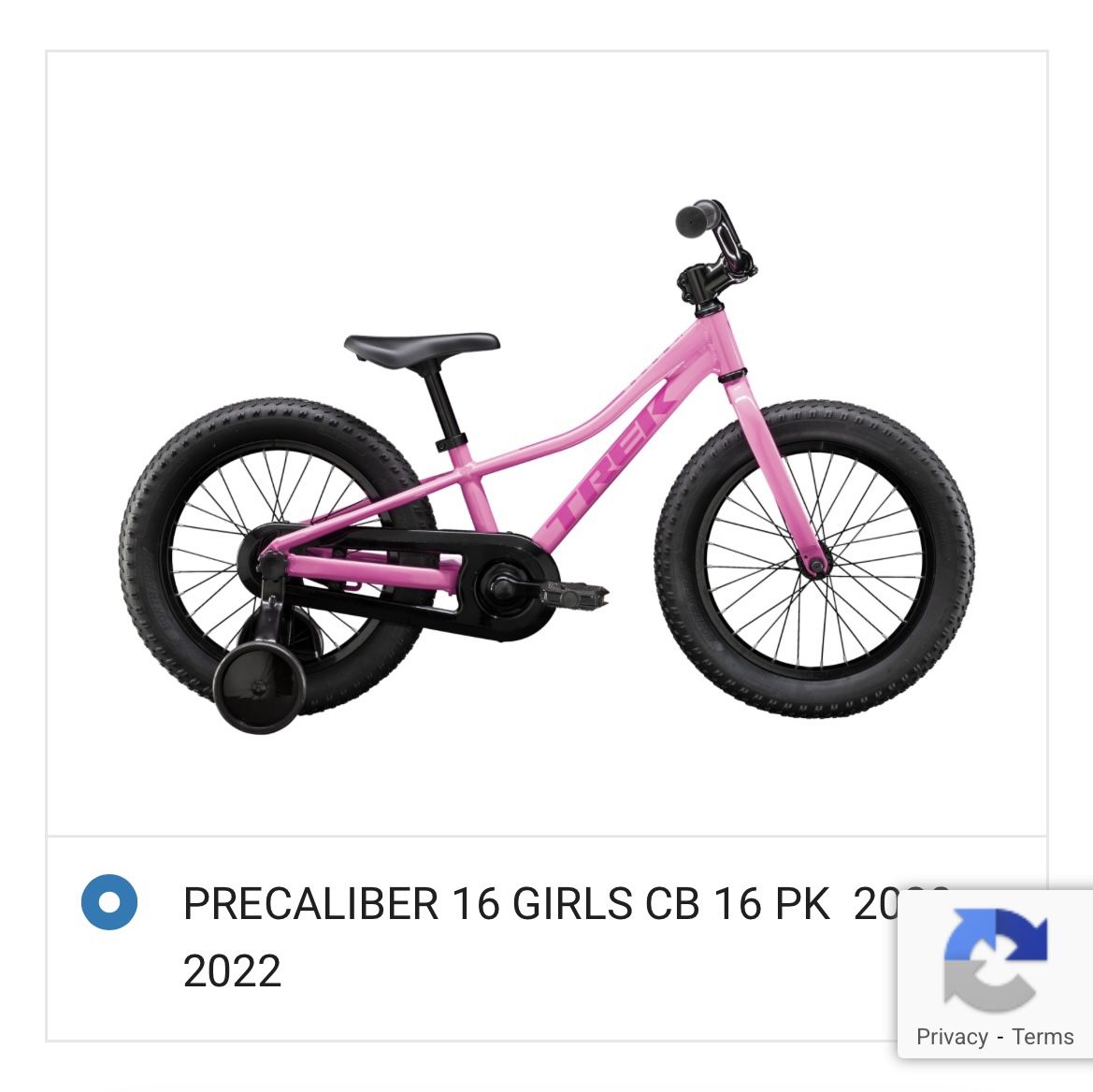 PRECALIBER 16 GIRLS CB 16 PK 2020 - 2022