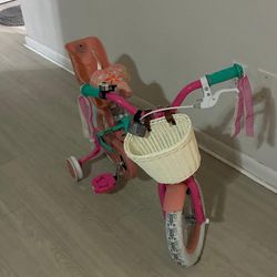 Bicicleta  para Nina / color Rosada nueva