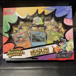 Ascended Heroes First Partners Deluxe Pin Collection