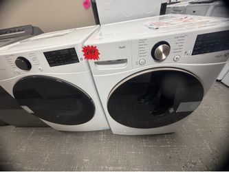 Lg  front load washer and gas dryer