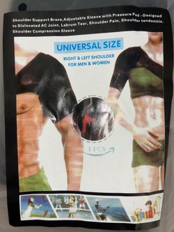 Shoulder Support Brace For Men and Women Universal Size