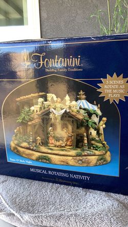 Fontanini  Rotating Nativity