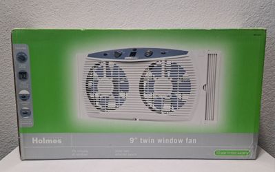 Holmes 9" Twin Window Fan New!