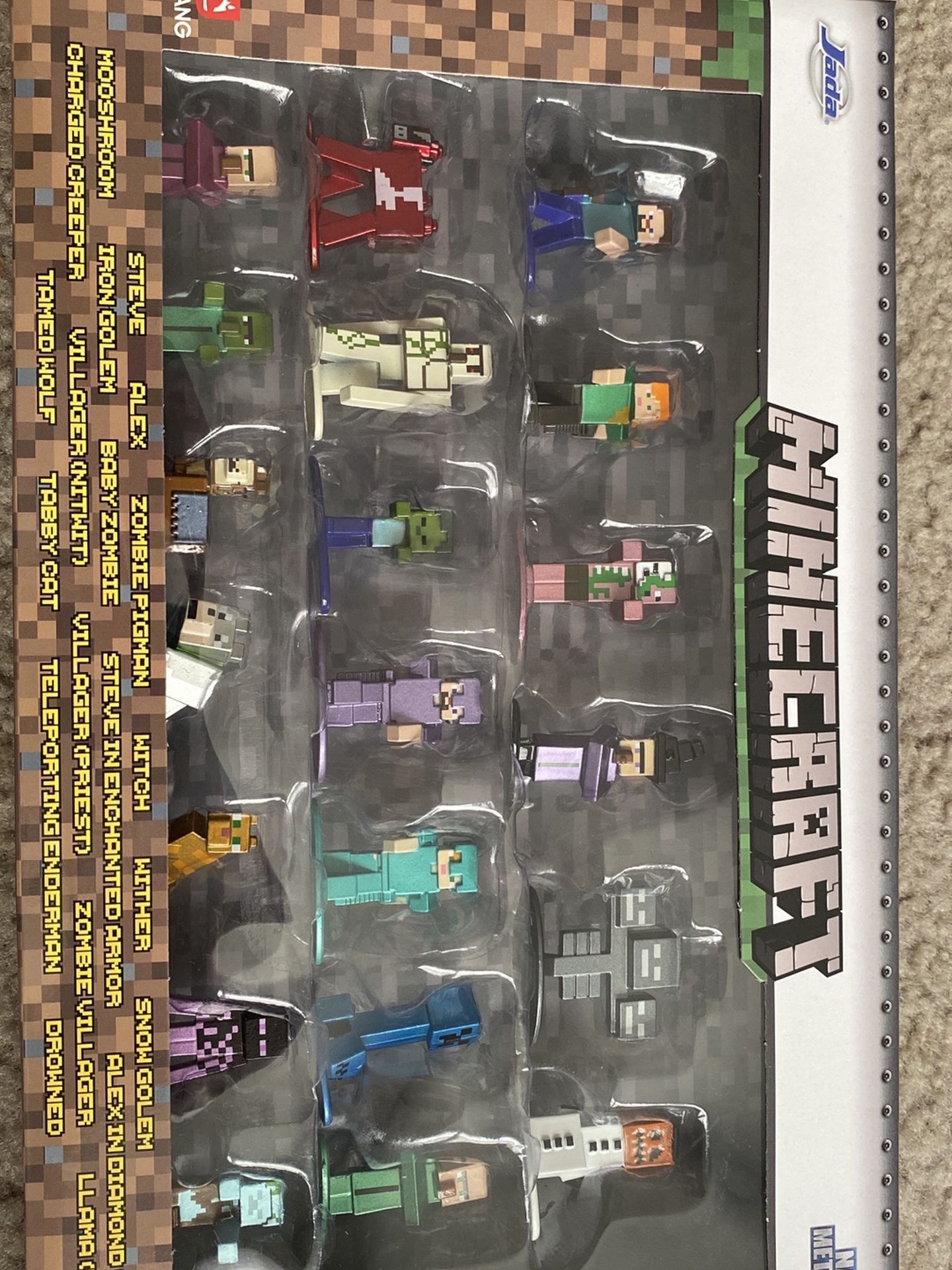 Minecraft Nano Metallics NEW
