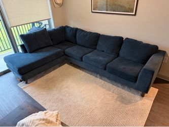 Blue Living Spaces Couch for sale