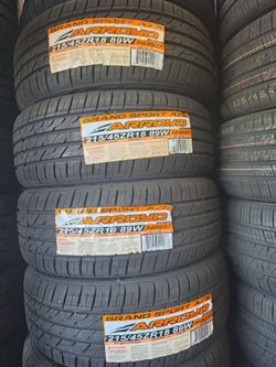 215 45 18 Arroyo Tires Con 50,000 millas de Garantía