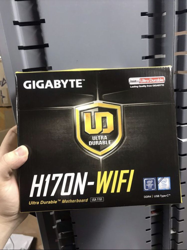 Gigabyte H170N WiFi Motherboard 1151 socket New In box