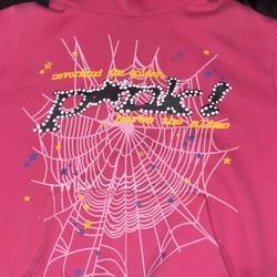 Pink Sp5der Hoodie