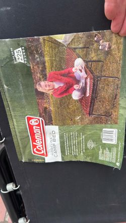 Coleman collapsible Camping cot