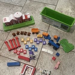 Mega Bloks Lot – House World + Barn World Sets